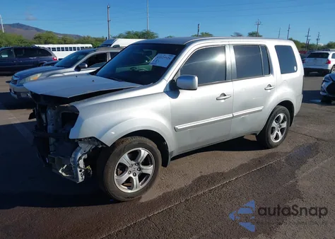 2013 Honda Pilot Ex from USA, damaged, VIN 5FNYF3H44DB006563